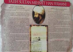 İslamofobiye karşı Fatihin fermanı