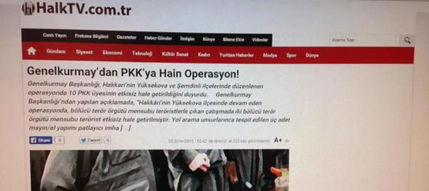 Halk TV Türk Silahlı Kuvvetlerine hain dedi