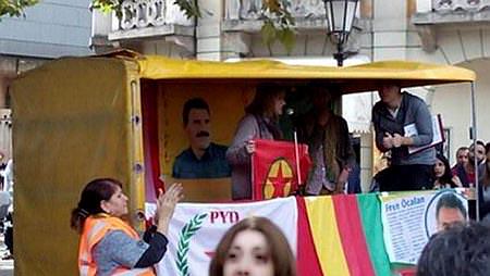 PKK'lı hainler Avrupa'da terör estirdi