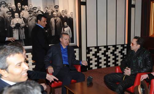 Erdoğan Nicolas Cage ile görüştü
