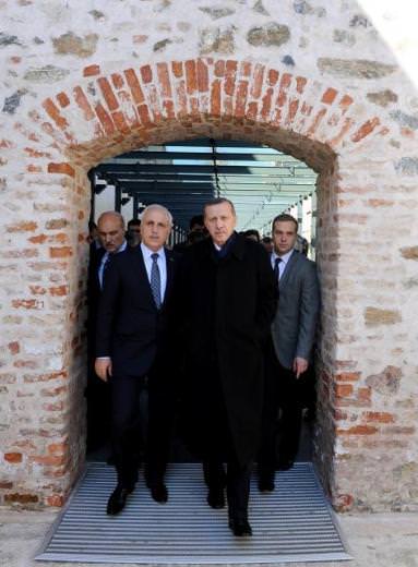 Başbakan’ın evinden çıkış anları