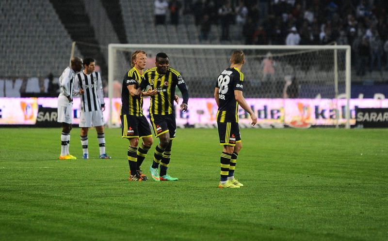 Beşiktaş F.Bahçe maçından kareler