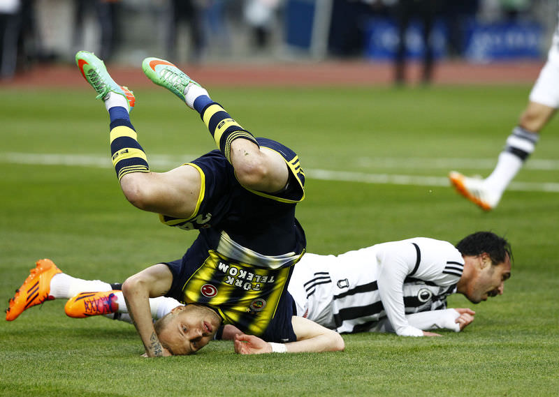 Beşiktaş F.Bahçe maçından kareler