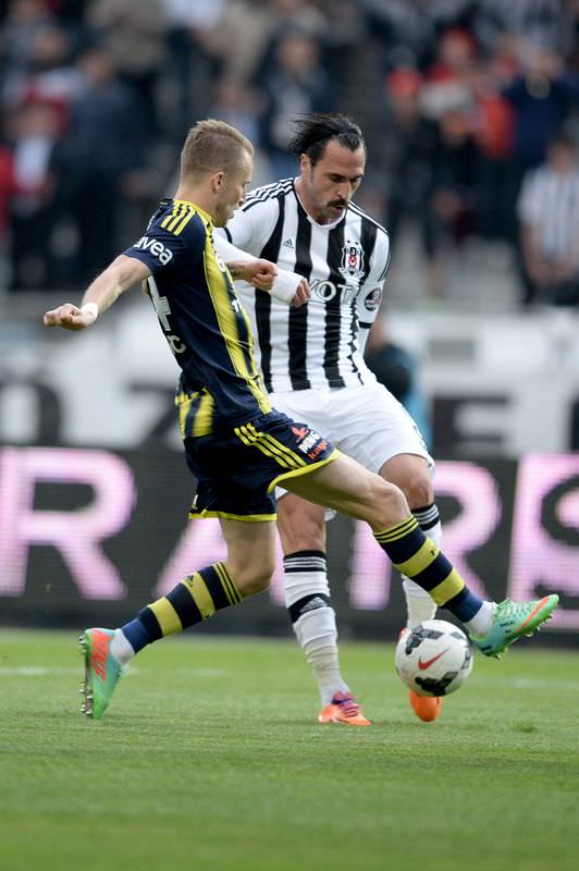 Beşiktaş F.Bahçe maçından kareler