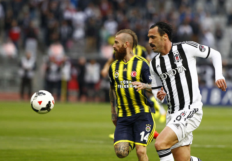 Beşiktaş F.Bahçe maçından kareler