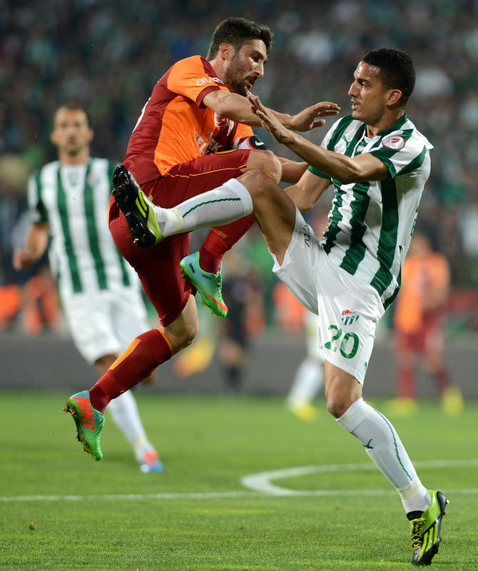 Bursaspor - G.Saray maçı geyikleri