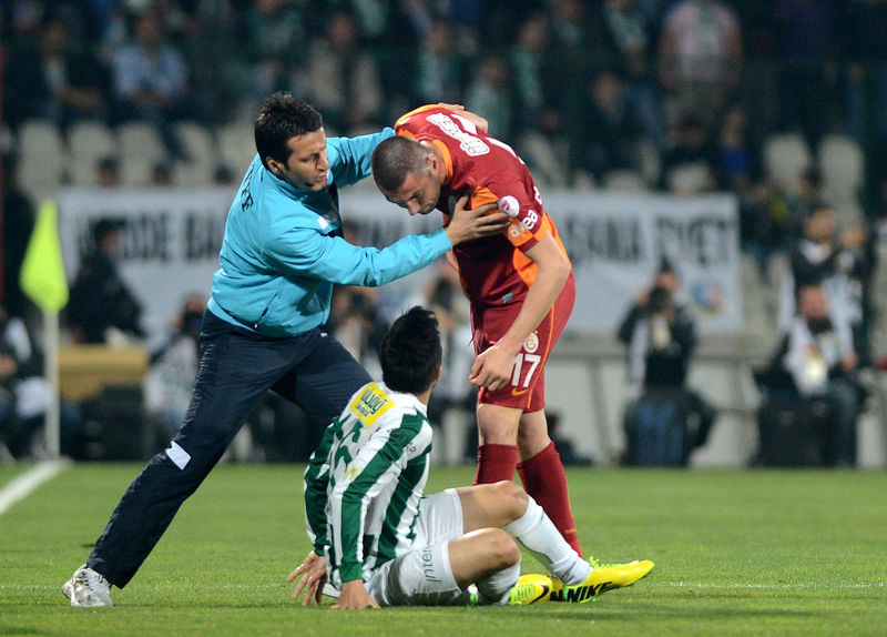 Bursaspor - G.Saray maçı geyikleri