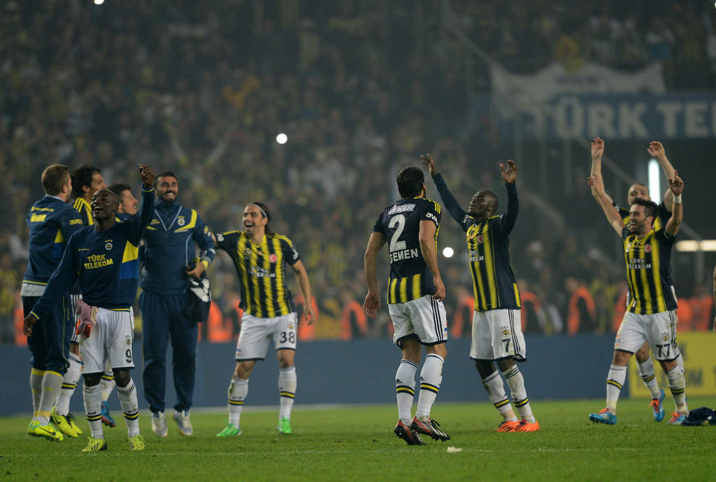 Derbi geyikleri F.Bahçe - G.Saray
