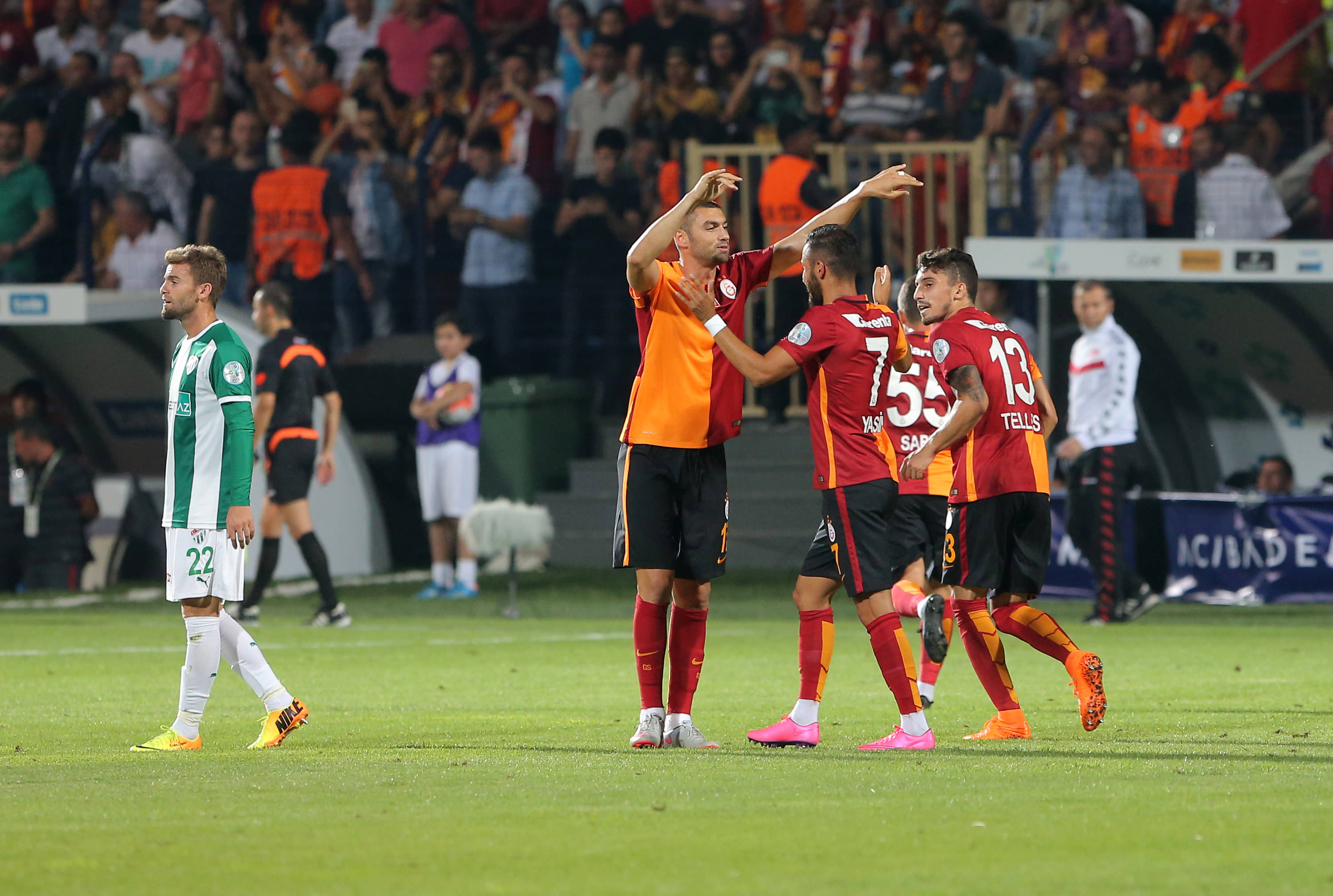 Galatasaray - Bursaspor maçından fotoğraflar