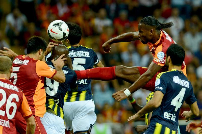 Galatasaray - Fenerbahçe karşılaşmasının önemli anları!