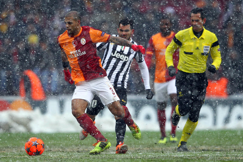 G.Saray - Juventus maçından kareler