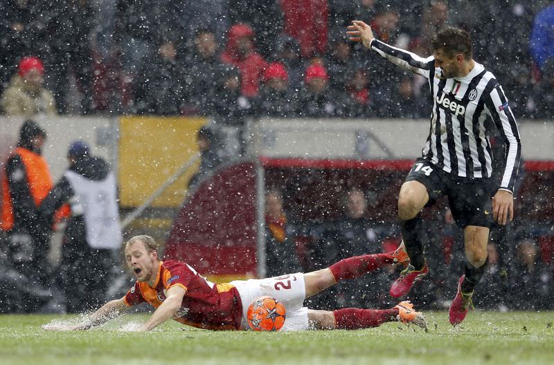 G.Saray - Juventus maçından kareler