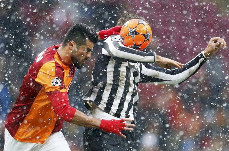 G.Saray - Juventus maçından kareler