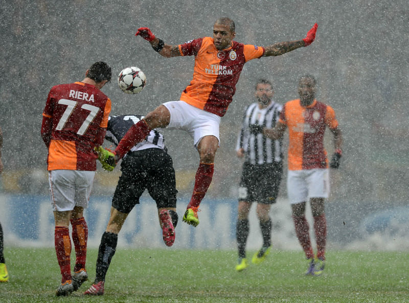 G.Saray - Juventus maçından kareler