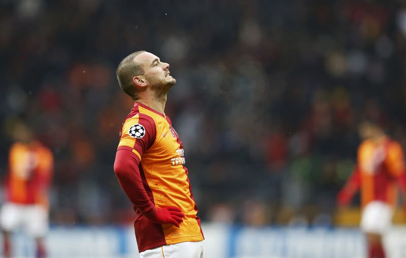 G.Saray - Juventus maçından kareler