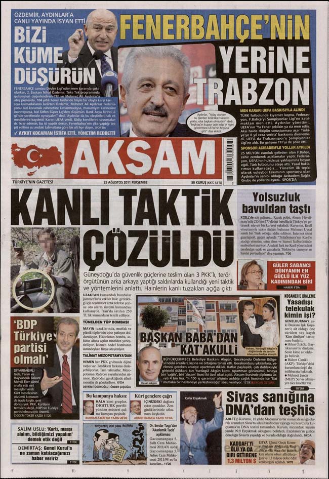 Manşetler Fenerbahçe’yi Nasıl Gördü?