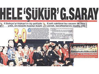 Tarihe geçen derbi manşetleri