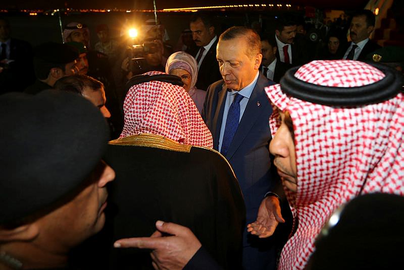 Cumhurbaşkanı Erdoğan Suudi Arabistan'da