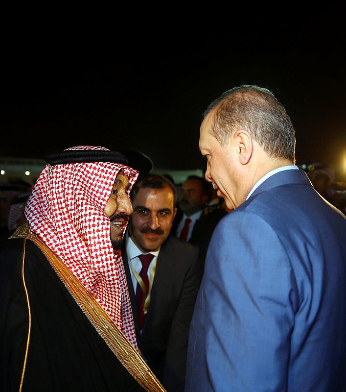 Cumhurbaşkanı Erdoğan Suudi Arabistan'da