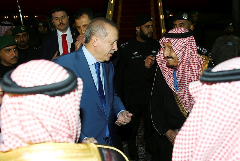 Cumhurbaşkanı Erdoğan Suudi Arabistan'da