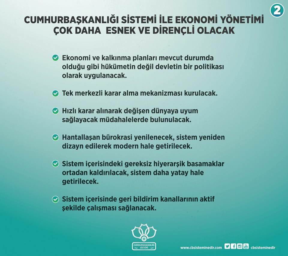 Cumhurbaşkanlığı Sistemi'nin tüm ayrıntıları