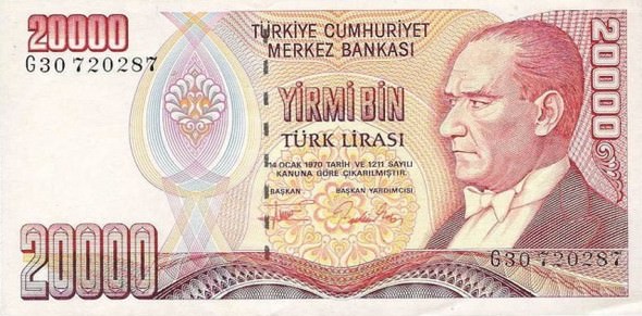 Dünden bugüne Türk parasının değişimi	