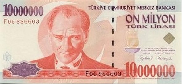 Dünden bugüne Türk parasının değişimi	