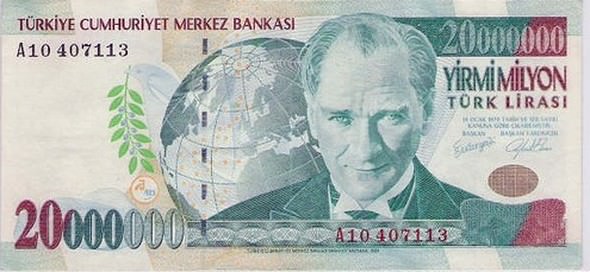 Dünden bugüne Türk parasının değişimi	