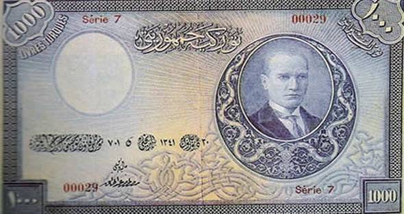 Dünden bugüne Türk parasının değişimi	