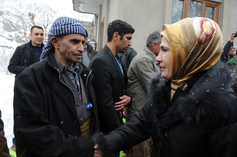 Emine Erdoğan Uludere’de