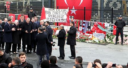 Erdoğan patlamanın olduğu yerde