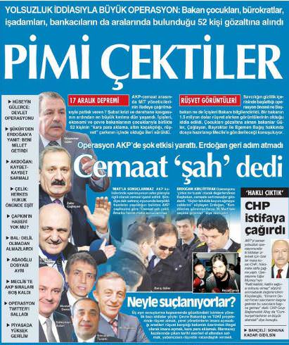 İşte Cumhuriyet'in ihanet manşetleri