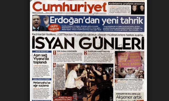 İşte Cumhuriyet'in ihanet manşetleri