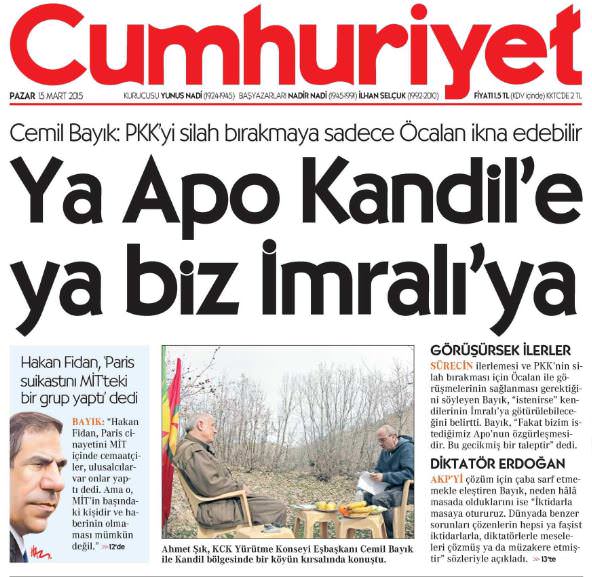 İşte Cumhuriyet'in ihanet manşetleri
