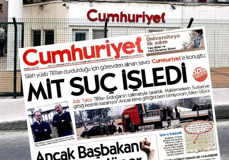 İşte Cumhuriyet'in ihanet manşetleri