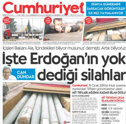 İşte Cumhuriyet'in ihanet manşetleri