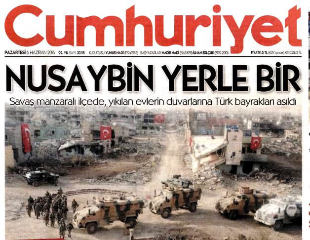 İşte Cumhuriyet'in ihanet manşetleri