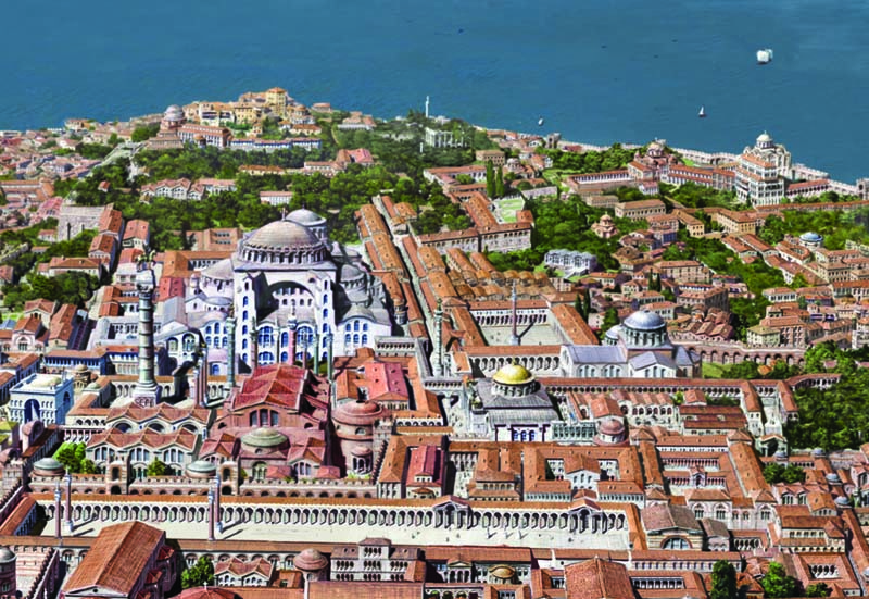 İtalyan ressamın fırçasından fetih öncesi İstanbul