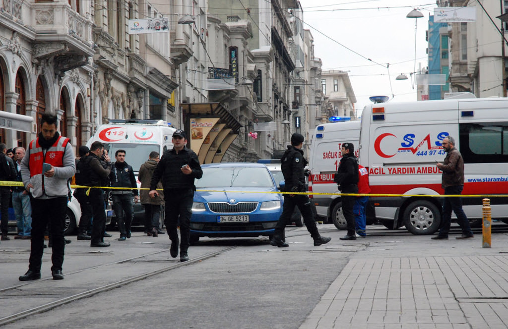 Patlama sonrası İstiklal Caddesi’nden ilk görüntüler