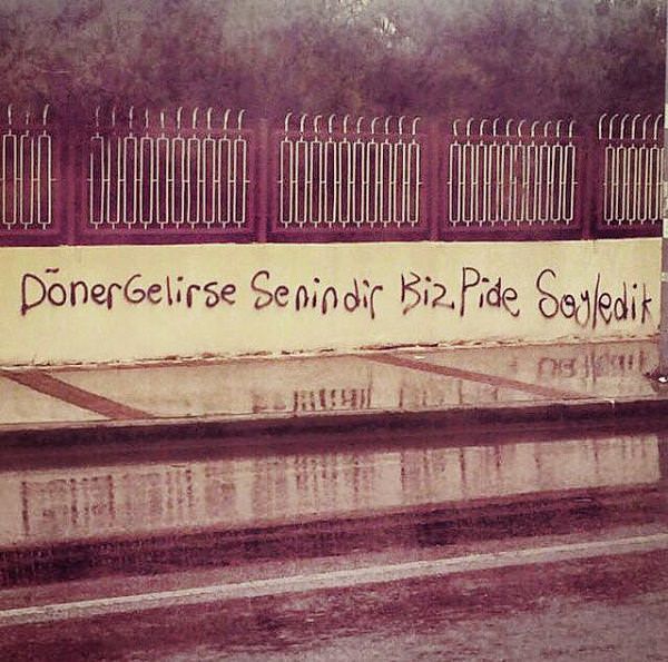 İlginç duvar yazıları Takvim