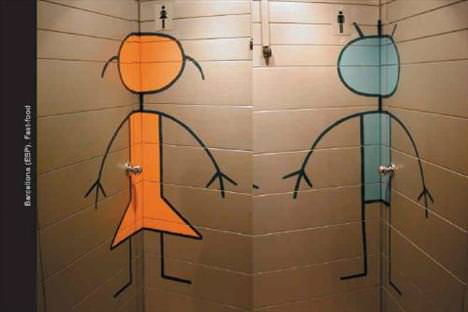 İlginç wc amblemleri